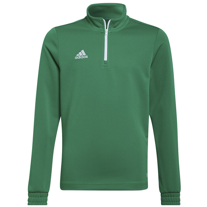 Bluza treningowa dziecięca adidas Entrada 22 zielona HI2132 | VUX.pl
