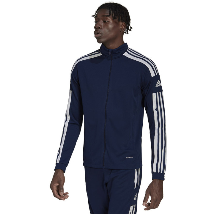 Bluza treningowa rozpinana męska adidas Squadra 21 granatowa | VUX.pl