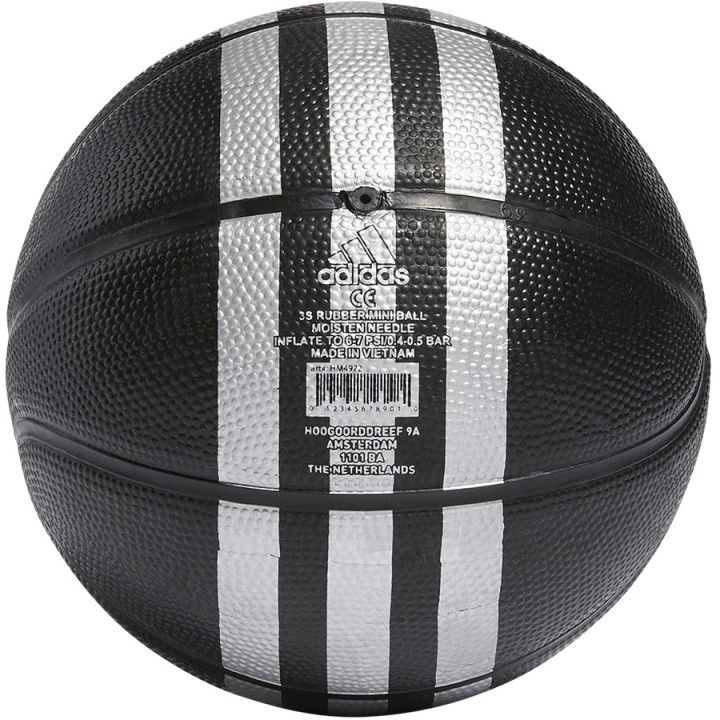 Piłka adidas 3 Stripes Rubber Mini HM4972 | VUX.pl