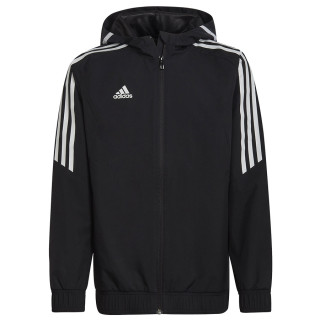 Kurtka z kapturem junior adidas Condivo 22 All Weather HA6253 | VUX.pl