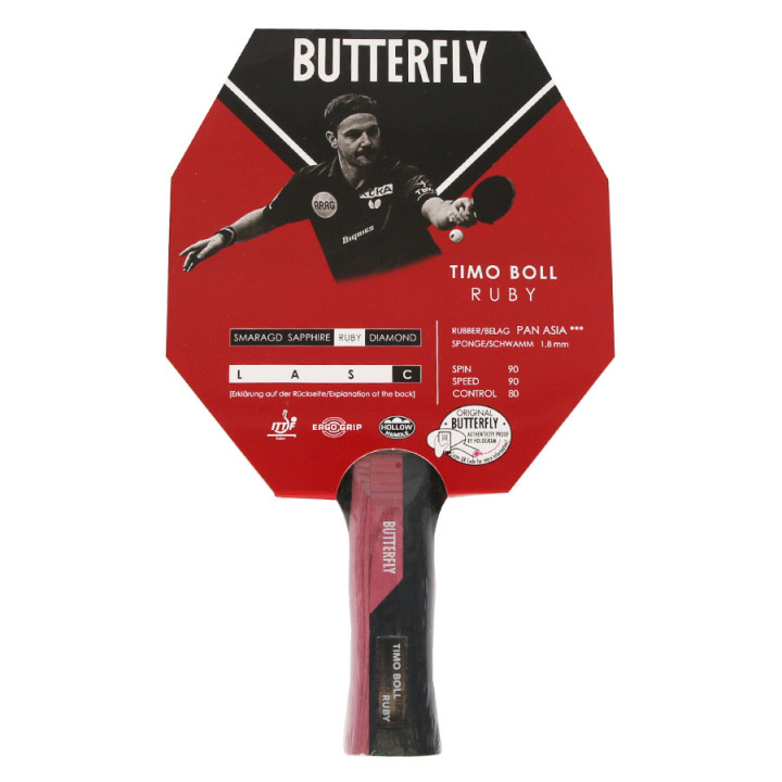 Rakietka Butterfly Timo Boll Ruby | VUX.pl