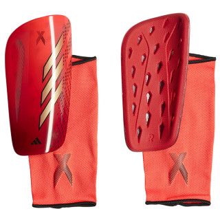 Ochraniacze na goleń adidas X Speedportal League czerwone | VUX.pl