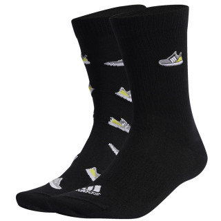 Skarpety niskie adidas Run X Ultraboost 2 pary czarne IC1286 | VUX.pl