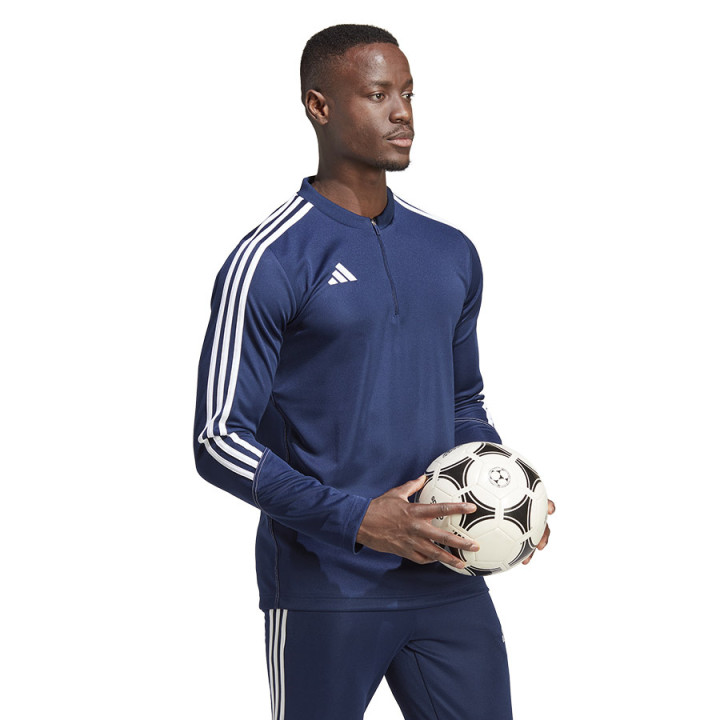 Bluza piłkarska męska adidas Tiro 23 Training Top granatowa | VUX.pl