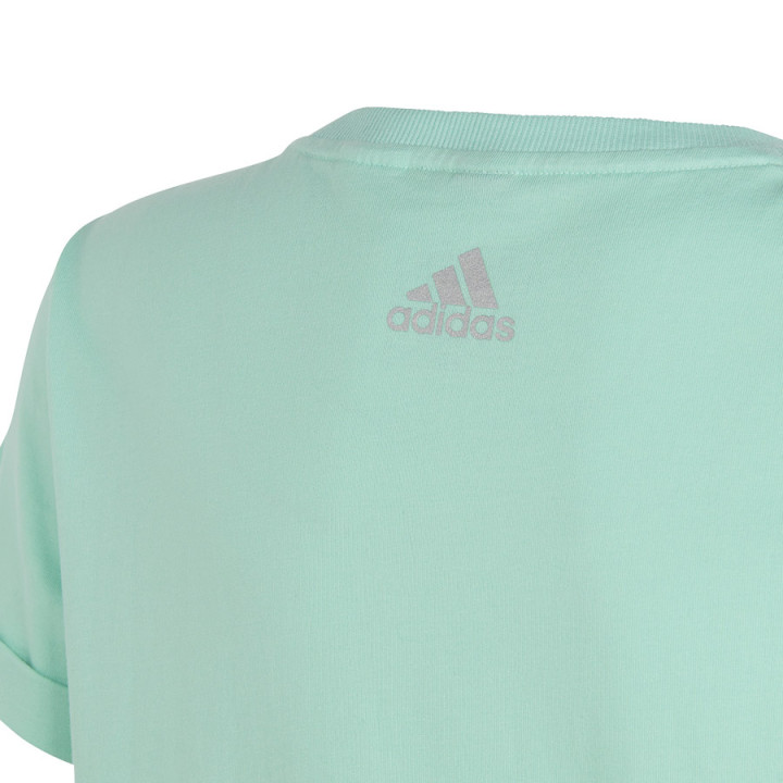Koszulka adidas Dance Knotted Tee girls Jr HR5817 | VUX.pl