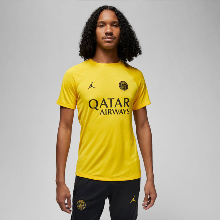 Koszulka piłkarska męska Nike PSG Academy Pro 4th żółta | VUX.pl