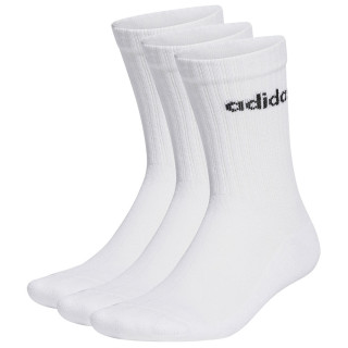 Skarpety męskie adidas Linear Crew Cushioned 3 pary białe | VUX.pl