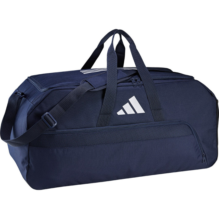 Torba sportowa na ramię adidas TIRO Duffle L 62 l granatowa | VUX.pl