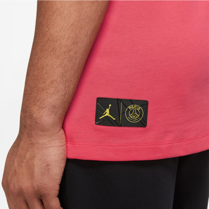 Koszulka PSG męska Nike Jordan czerwona krótki rękaw | VUX.pl