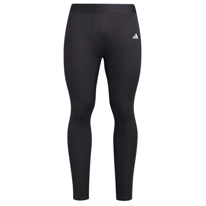 Legginsy piłkarskie męskie adidas Techfit Long Tights czarne | VUX.pl