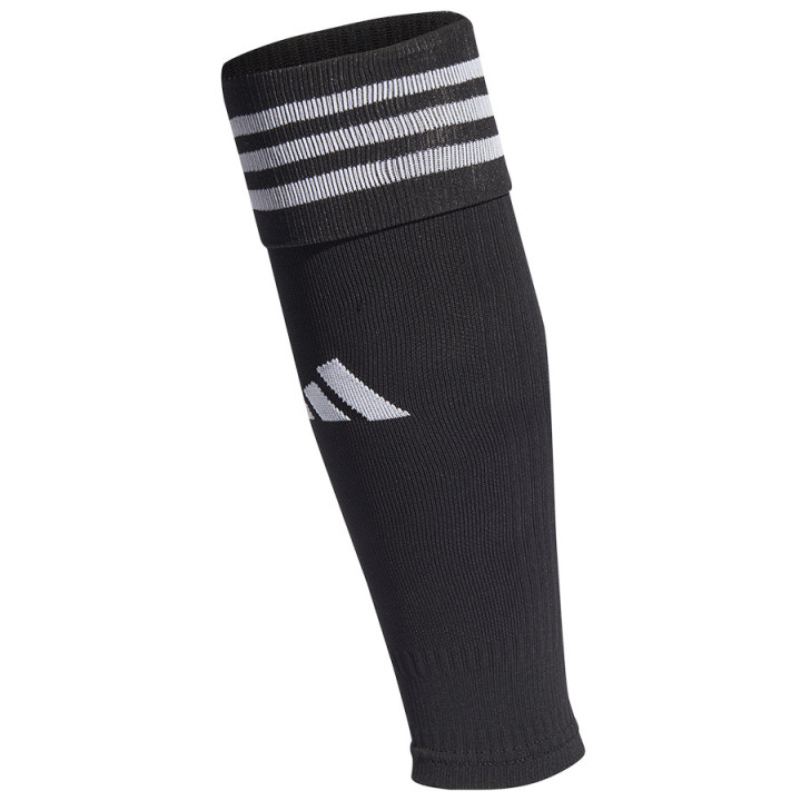 Getry piłkarskie bez stopy adidas Team Sleeves 23 czarne | VUX.pl