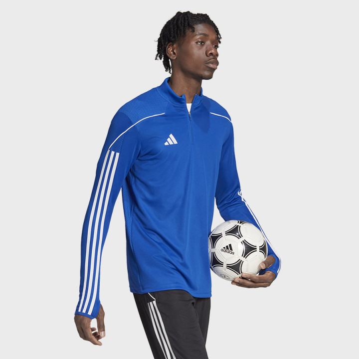 Bluza piłkarska męska adidas Tiro 23 League niebieska HS0328 | VUX.pl