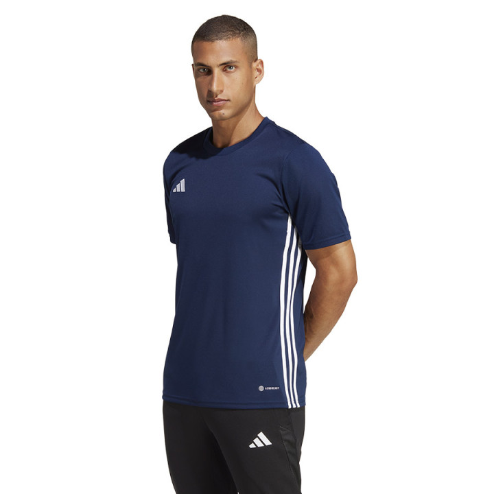 Koszulka piłkarska męska adidas Tabela 23 granatowa H44527 | VUX.pl