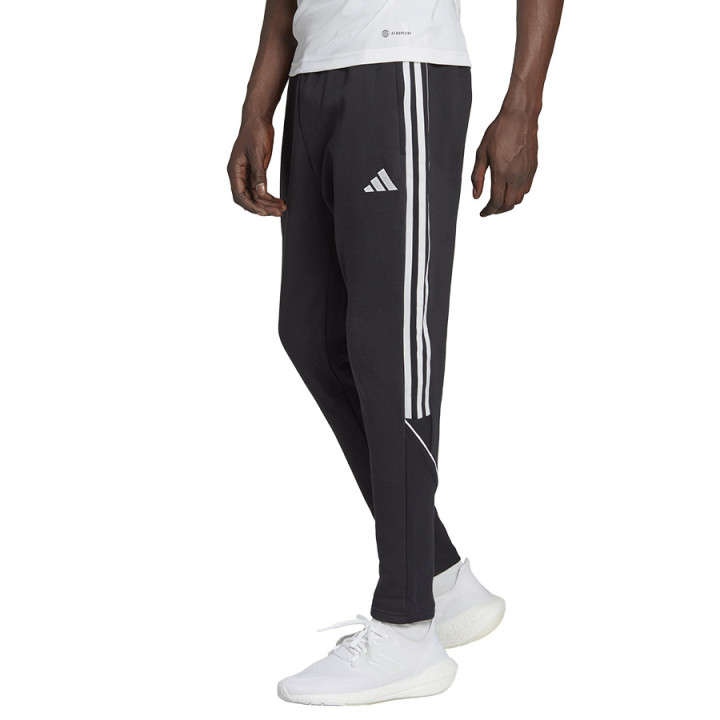 Spodnie dresowe męskie adidas Tiro 23 czarne bawełniane | VUX.pl