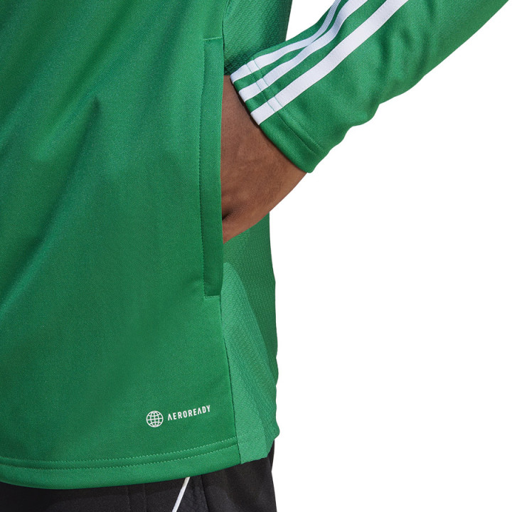 Bluza rozpinana męska adidas Tiro 23 Training zielona IC7875 | VUX.pl