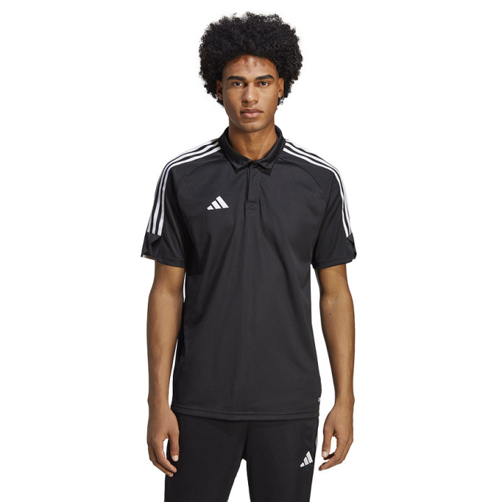 Koszulka polo męska adidas Tiro 23 League czarna krótki | VUX.pl