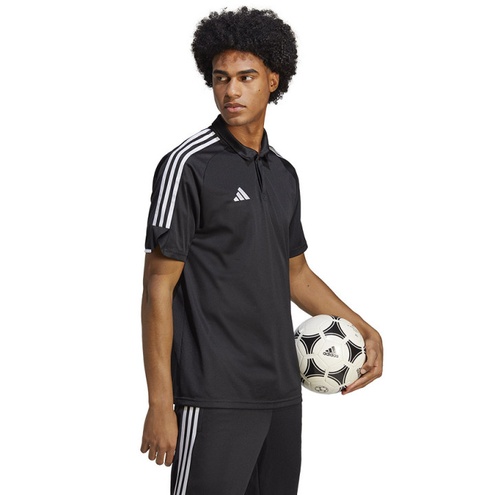 Koszulka polo męska adidas Tiro 23 League czarna krótki | VUX.pl