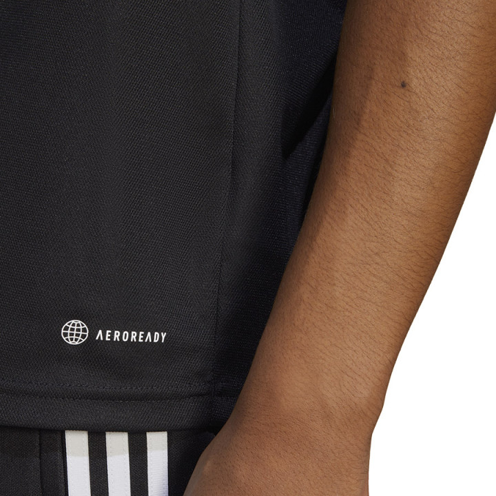 Koszulka polo męska adidas Tiro 23 League czarna krótki | VUX.pl