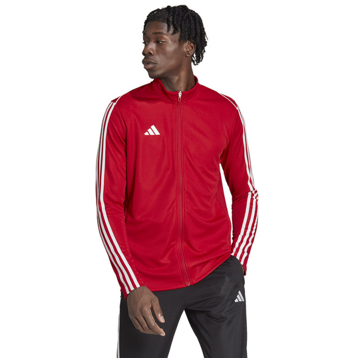 Bluza treningowa rozpinana męska adidas Tiro 23 czerwona | VUX.pl