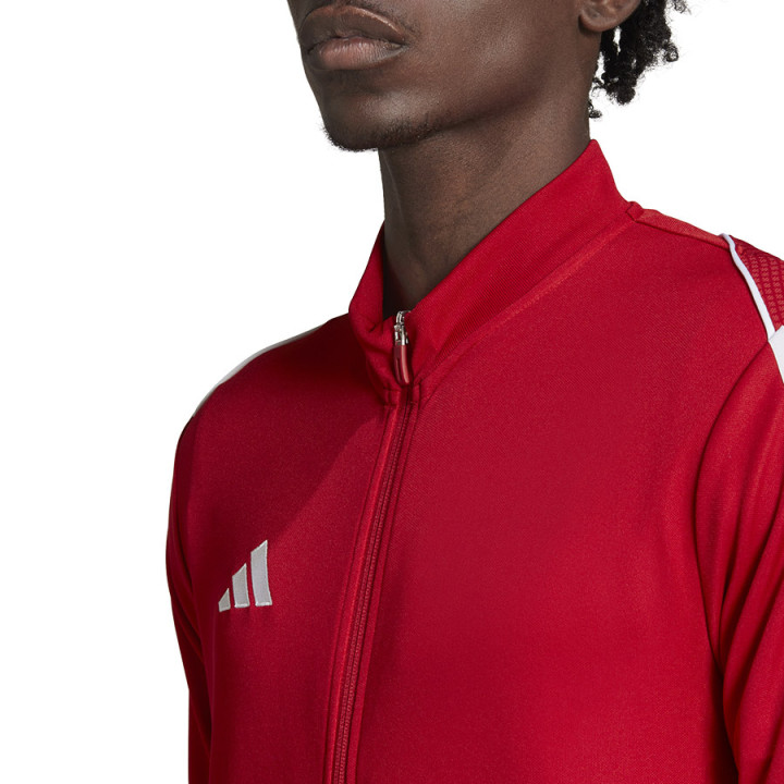 Bluza treningowa rozpinana męska adidas Tiro 23 czerwona | VUX.pl