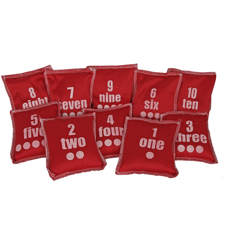 Woreczki do zabawy numery 1-10 | VUX.pl