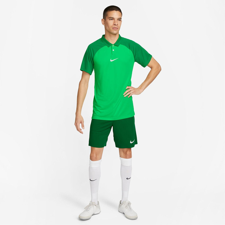 Koszulka polo męska Nike Academy Pro krótki rękaw zielona | VUX.pl