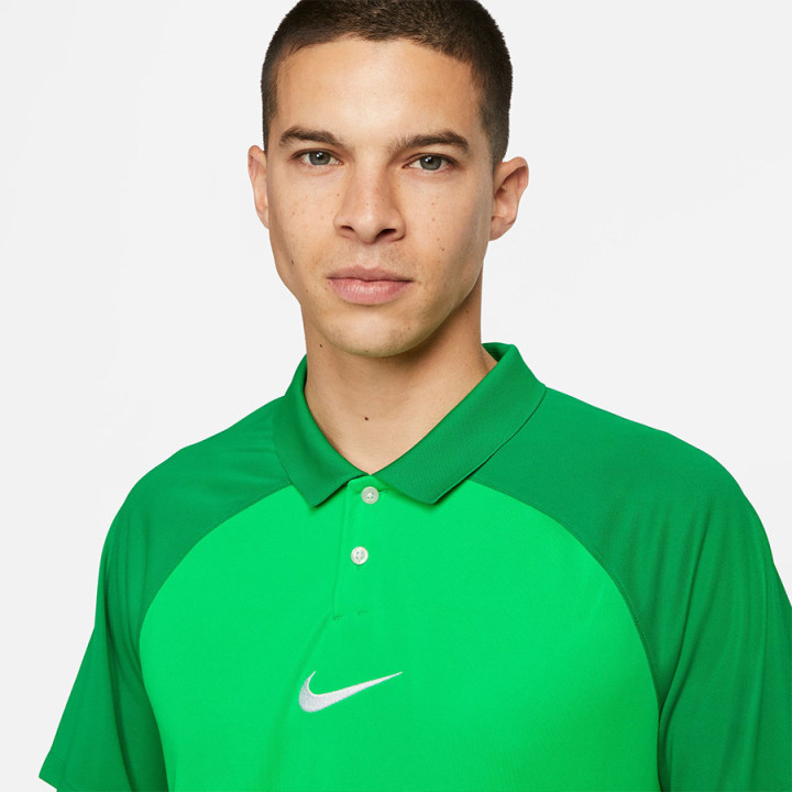 Koszulka polo męska Nike Academy Pro krótki rękaw zielona | VUX.pl