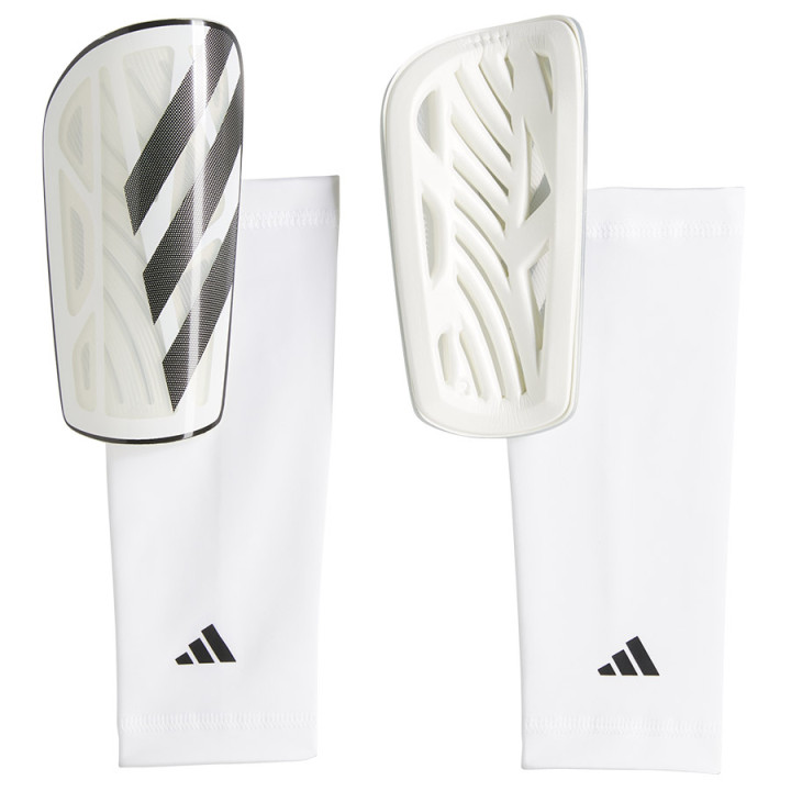 Nagolenniki piłkarskie z rękawem adidas Tiro SG LGE białe | VUX.pl