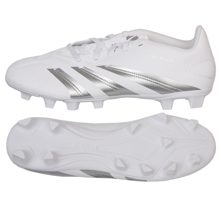 Korki lanki męskie adidas Predator Club FxG białe IG7758 | VUX.pl