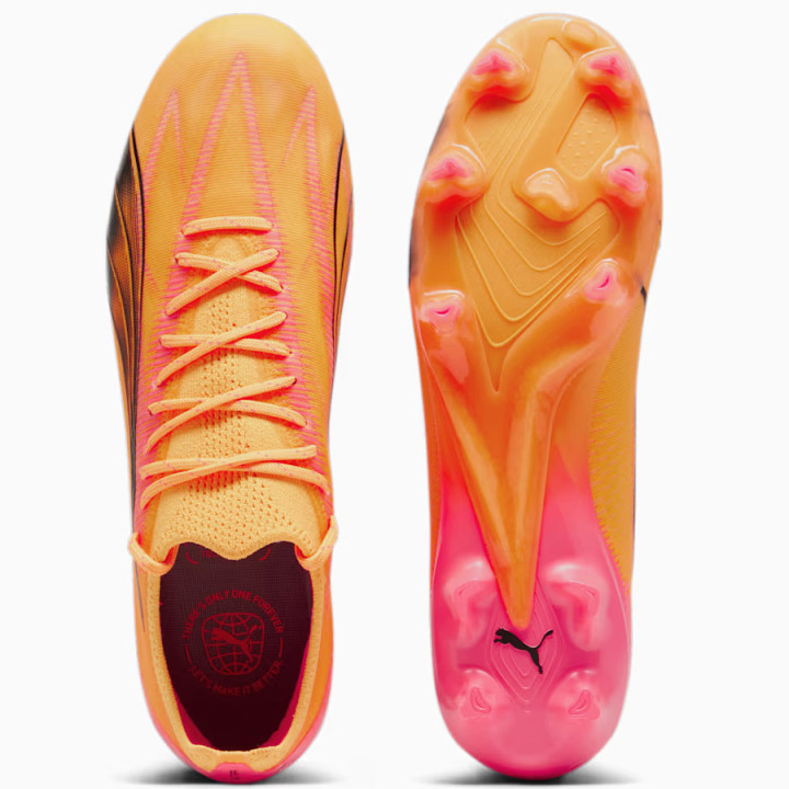 Korki lanki męskie Puma Ultra Ultimate pomarańczowe 107744-03 | VUX.pl