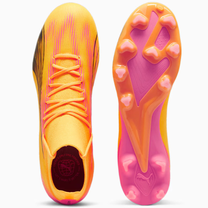 Korki lanki męskie Puma Ultra Pro FG/AG pomarańczowe | VUX.pl