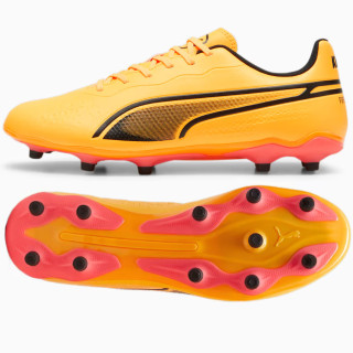 Korki lanki męskie Puma KING Match FG/AG pomarańczowe | VUX.pl