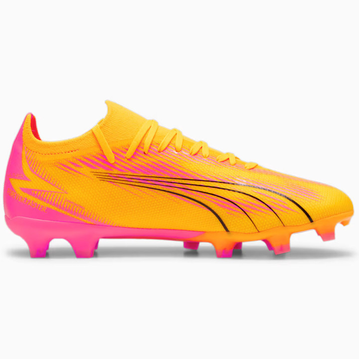 Korki lanki męskie Puma Ultra Match FG/MG pomarańczowe | VUX.pl