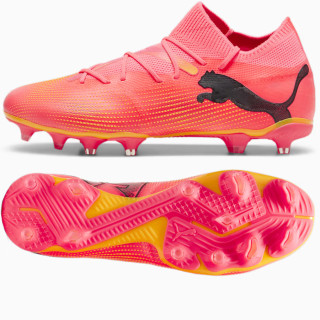 Korki lanki męskie Puma Future 7 Match FG/AG różowe 107715-03 | VUX.pl