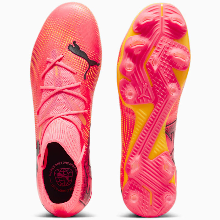 Korki lanki męskie Puma Future 7 Match FG/AG różowe 107715-03 | VUX.pl