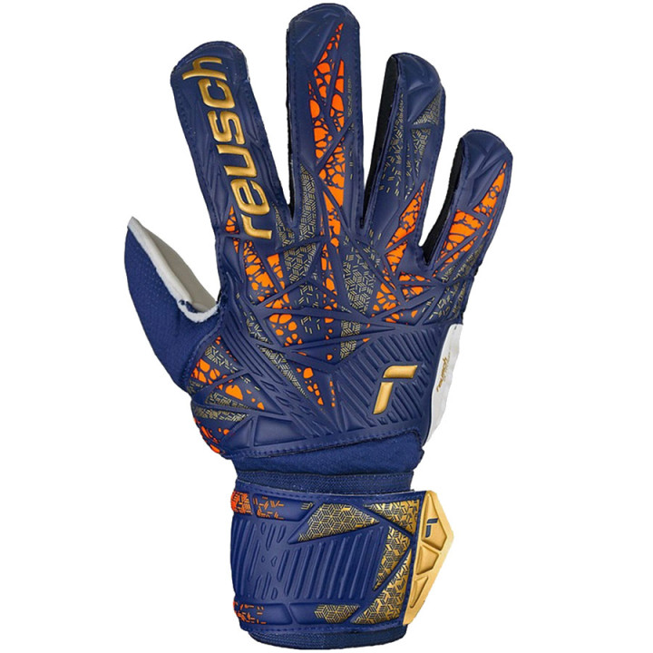 Rękawice bramkarskie junior Reusch Attrakt Solid flat 54 72 | VUX.pl