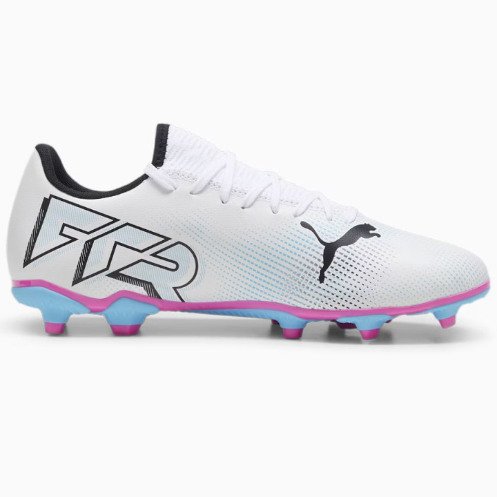 Korki lanki męskie Puma FUTURE 7 Play FG/AG białe 107723-01 | VUX.pl