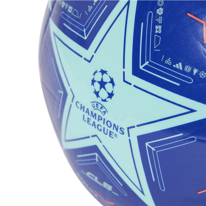 Piłka nożna treningowa na trawę adidas UCL Club niebieska | VUX.pl