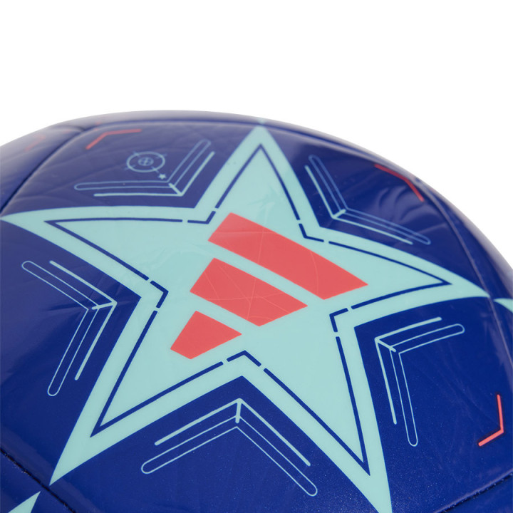 Piłka nożna treningowa na trawę adidas UCL Club niebieska | VUX.pl
