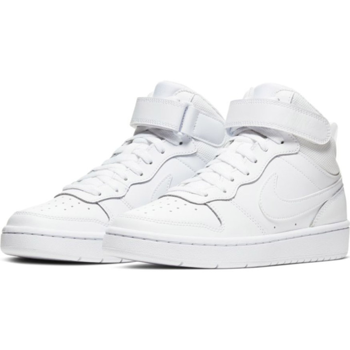 Buty za kostkę damskie Nike Court Borough Mid 2 białe | VUX.pl