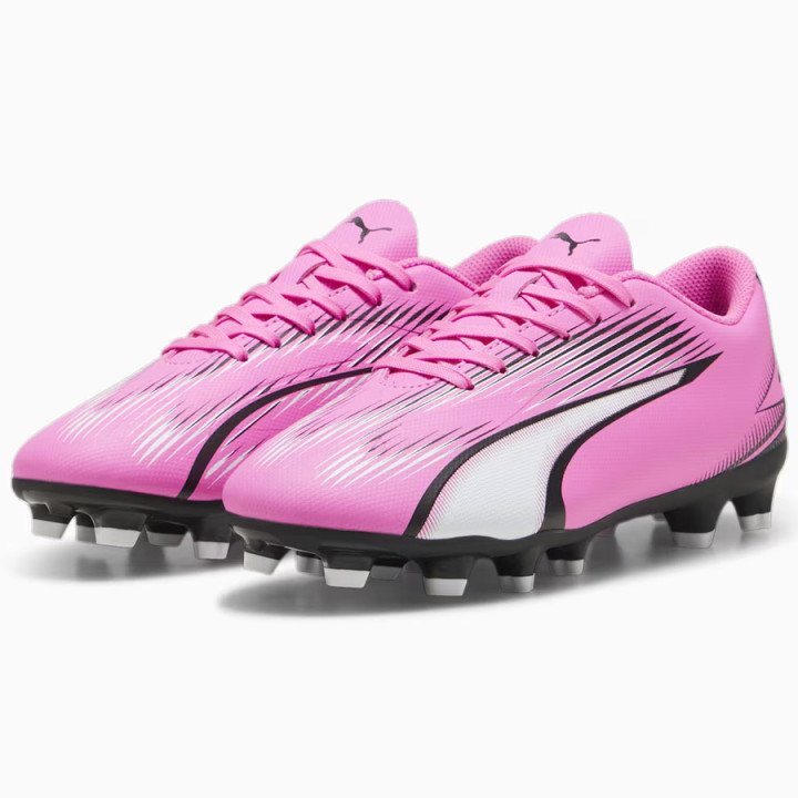 Korki lanki junior Puma Ultra Play FG/AG różowe 107775-01 | VUX.pl