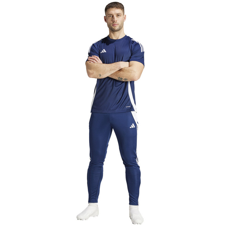 Spodnie treningowe męskie adidas Tiro 24 Aeroready granatowe | VUX.pl