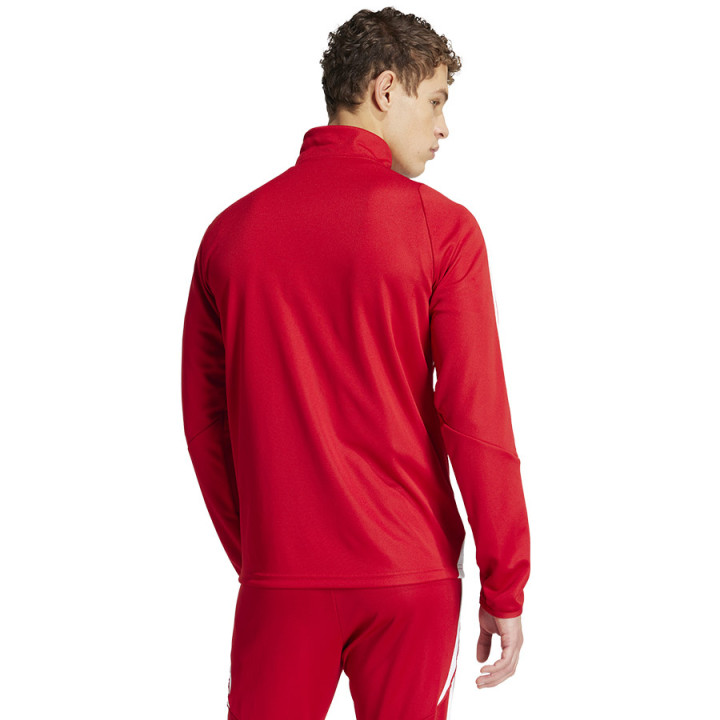 Bluza treningowa bez kaptura męska adidas Tiro 24 czerwona | VUX.pl
