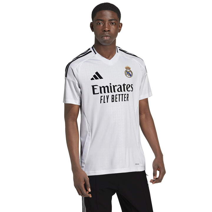 Koszulka piłkarska męska adidas Real Madryt Home 24/25 biała | VUX.pl