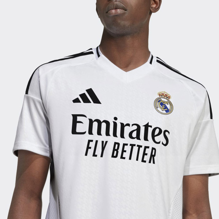 Koszulka piłkarska męska adidas Real Madryt Home 24/25 biała | VUX.pl