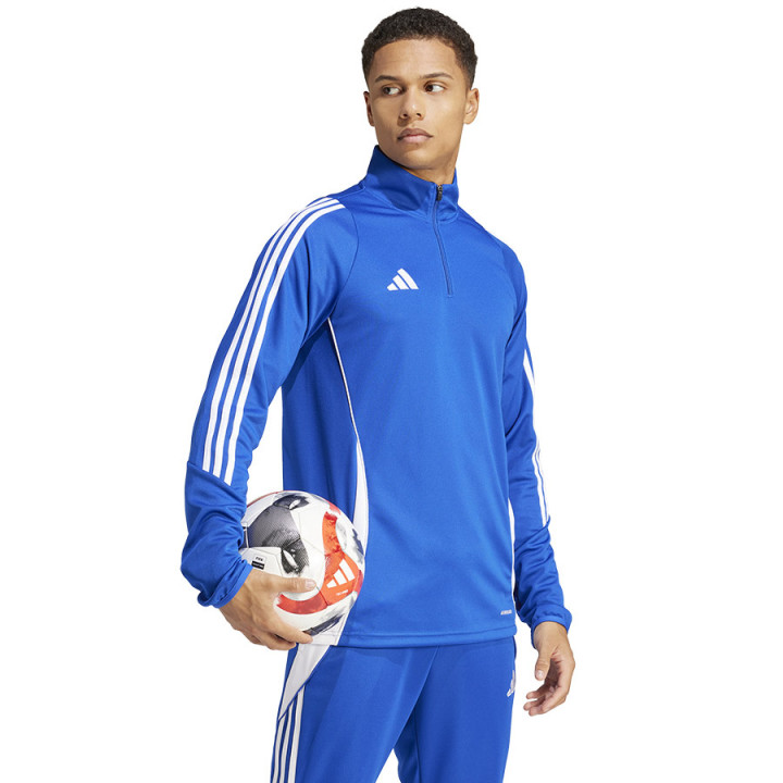 Bluza piłkarska męska adidas Tiro 24 Training Top niebieska | VUX.pl