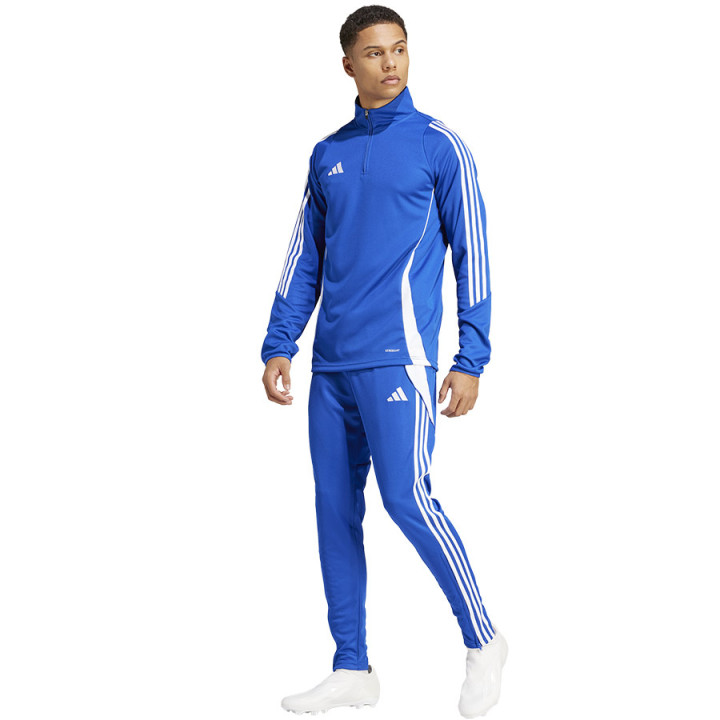 Bluza piłkarska męska adidas Tiro 24 Training Top niebieska | VUX.pl