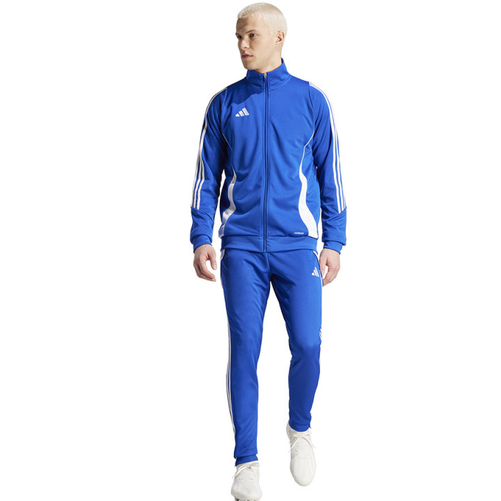 Bluza treningowa rozpinana męska adidas Tiro 24 niebieska | VUX.pl