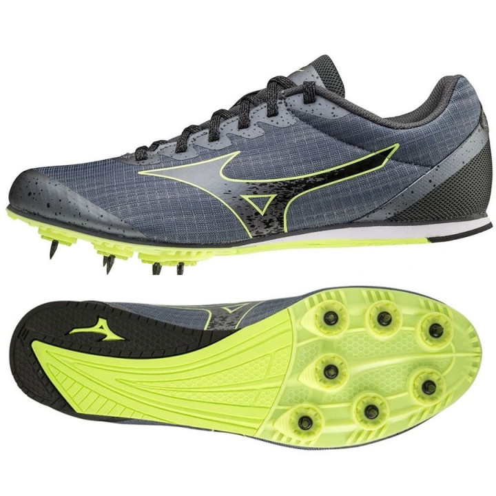 Kolce lekkoatletyczne męskie Mizuno X First szare U1GA213238 | VUX.pl