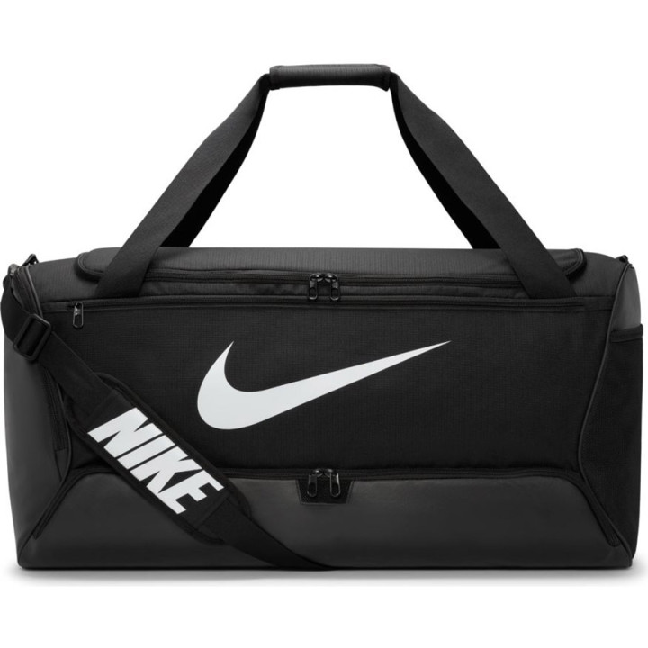Torba treningowa Nike Brasilia 95 l z komorą na buty czarna | VUX.pl